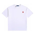 T-shirt white red label