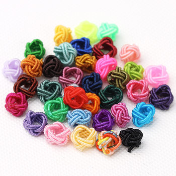 Pineapple Knot DIY Handmade Buckle Coil Bracelet Lanyard Accessories Hat 6mm Necklace Rope Accessories Wholesale Jewelry