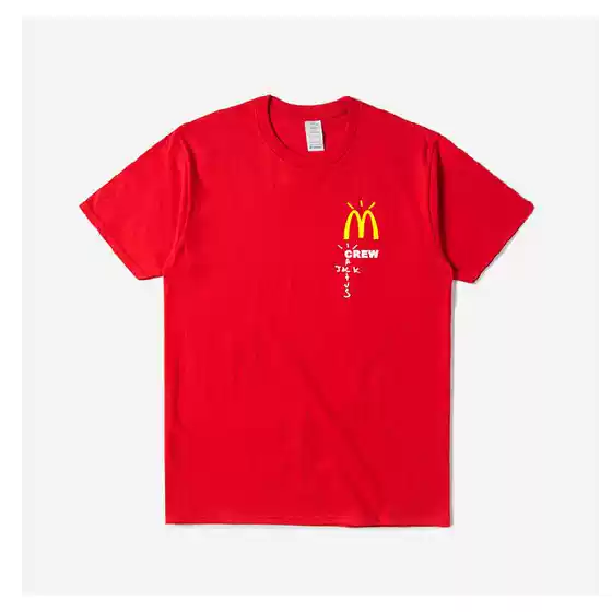 in stock TRAVIS SCOTT X McDonald's McDonald's Joint Internal Staff CREW Short