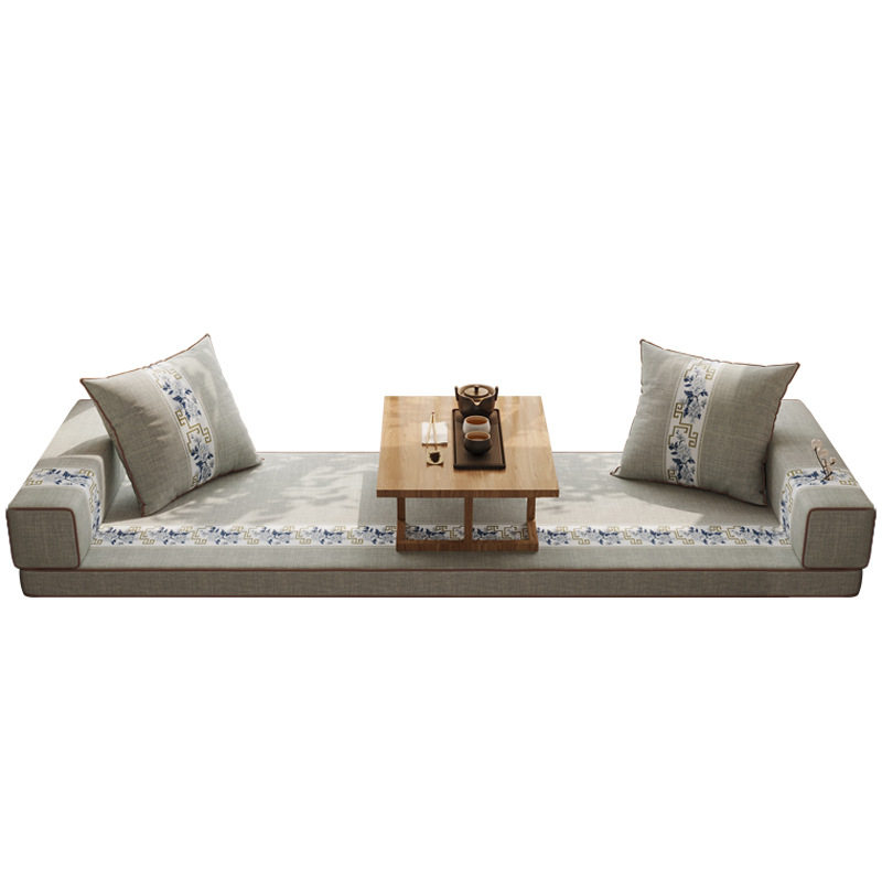 Spring Not Late Bay Window Mat Bedroom Windowsill New Chinese Tatami Balcony Chinese Thickened Cushion for Four Seasons Universal Antique Style