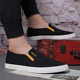 2025 New Summer Canvas Shoes for Men, Slip-On Slip-Ons, Cloth Shoes, Versatile Low-Top Men's Board Shoes