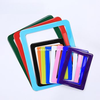 Crystal Soft Magnetic Photo Frame Wall-Mounted 5inch 6inch Self-Adhesive No-Punch A4 Magnetic Frame