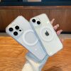 For Apple 15magsafe magnetic phone case iPhone 14 Pro MAX transparent tail-free protective case