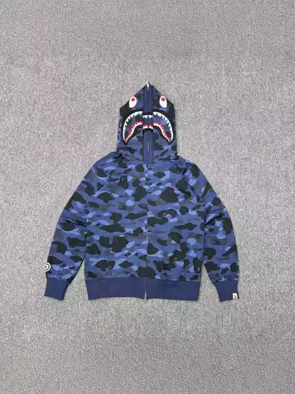 The currency nemesis cross-border wholesale on behalf of the shark double hat cotton heavyweight sweater 450 grams of heavy sweater for men and women