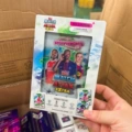 [White] 2025-26ToppsMatchAttaxExtra UCL Champions League Ball Tin Box | MSRP:145