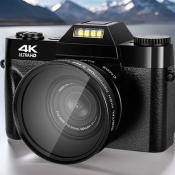 Cross-Border E-Commerce Product 4K Digital Camera Ultra-High Definition 48Mp 3.0 Flip Screen with Wide-Angle 4K Mirrorless Led