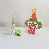 Свистящий дракон, свистящий рулон для вечеринки в честь дня рождения, игрушки для вечеринки в честь дня рождения, детский свисток с длинным носом, реквизит для чирлидинга