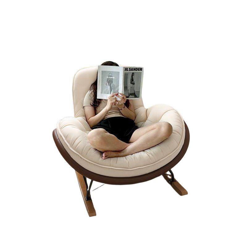 Lazy Sofa Rocking Chair Bedroom Recliner Leisure Adult Living Room Single Balcony Leisure Home Rocking Chair Can Sleep and Lie down