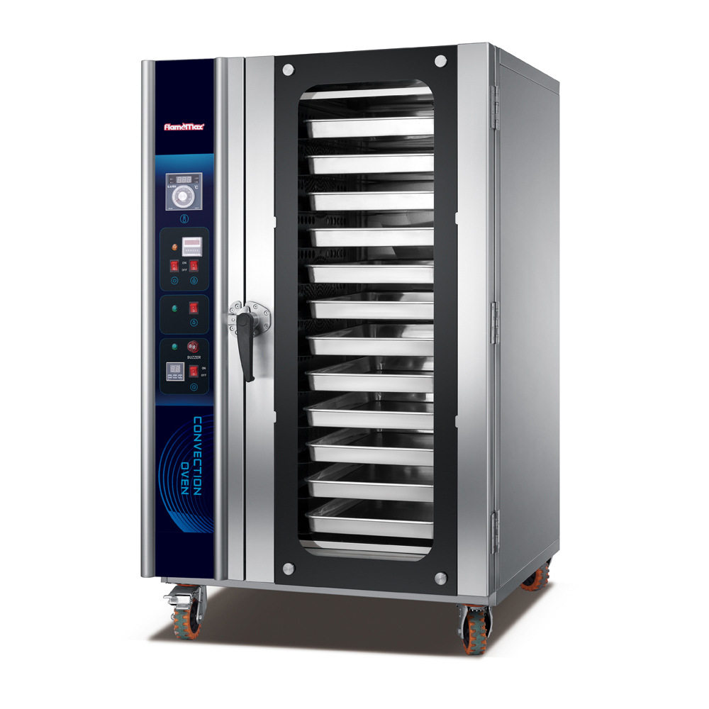 商用电烤箱16层全自动热风循环炉大容量面包店蛋糕甜品燃气烤箱