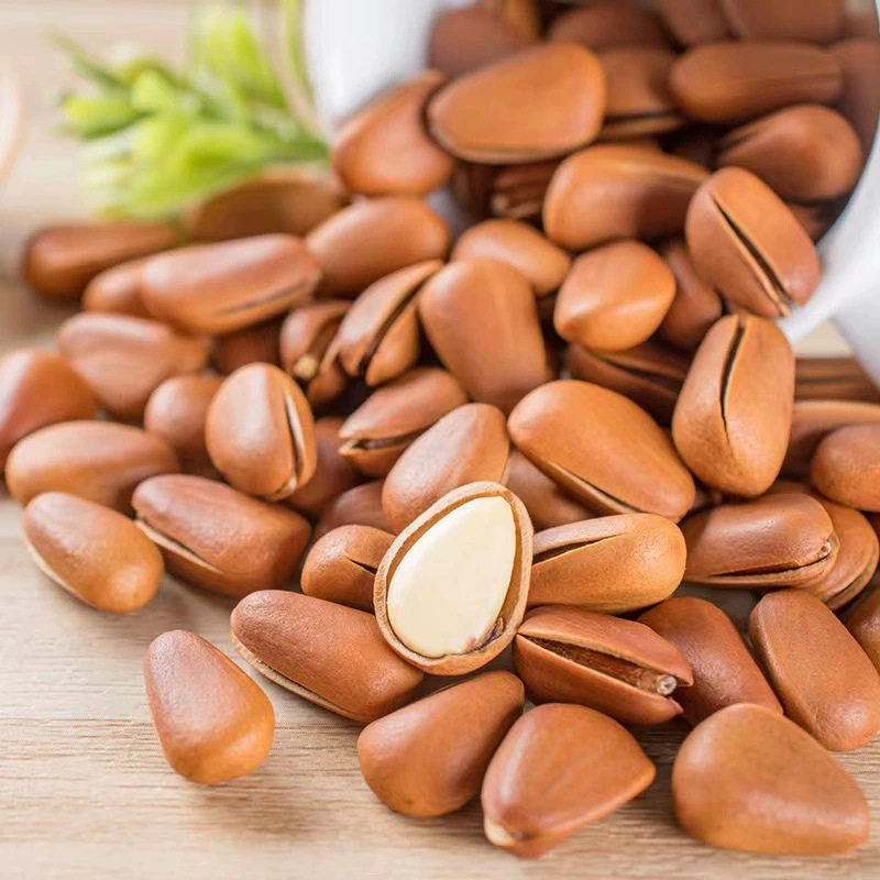 Open pine nuts 100g packed with large pine nuts pregnant women children leisure snacks fried manufacturers supply
