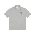 Embroidered large pattern floral gray