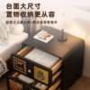 Retro Bedside Table Small Bedside Home Creative Black and White Retro Bedroom Antique Style Storage Storage Bedside Table