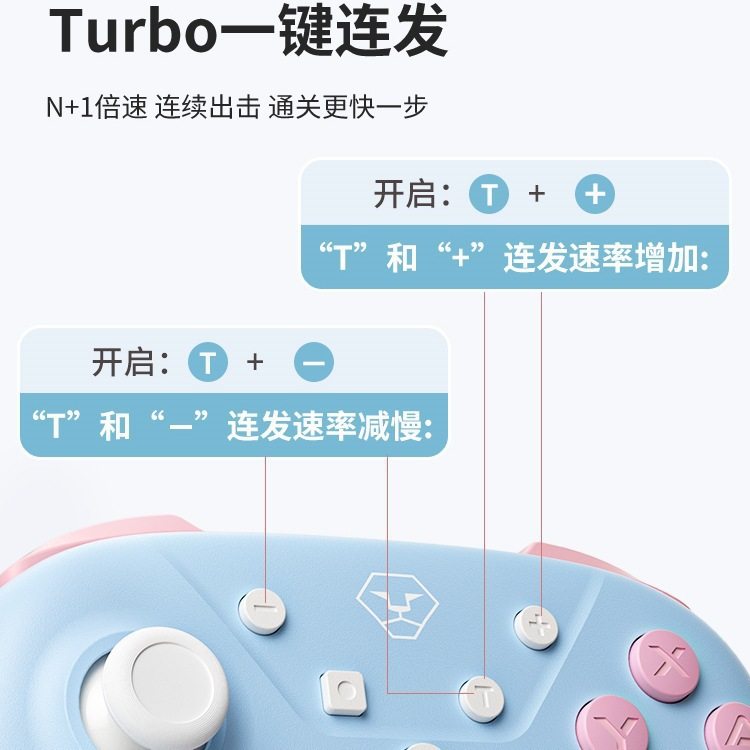 The Handle Is Suitable for Nintendo Switch Handle Ns Wireless Bluetooth Pro Game Handle Pc Computer