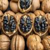 Seasonal Hand-Peeled New Five-Spice Black Walnut with Black Skin, Fresh Fragrant Pecan, Health-Preserving Walnut with Black Kernels, Thin-Skinned Walnut in Bags
