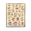 Amazon's Hottest Home Background Wall Decoration Mushroom Tapestry Outdoor Internet Celebrity Camping Blanket Custom Multi-Functional Blanket