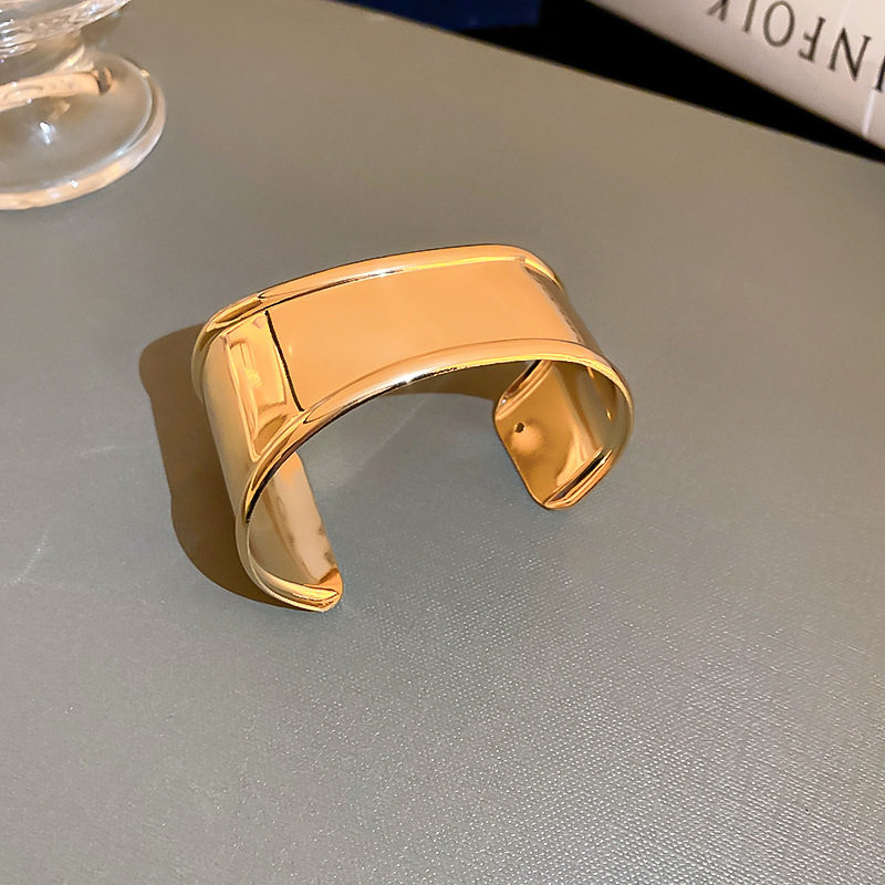 欧美跨境简约时尚手镯臂环小众冷淡风气质手环高级感百搭手饰批发