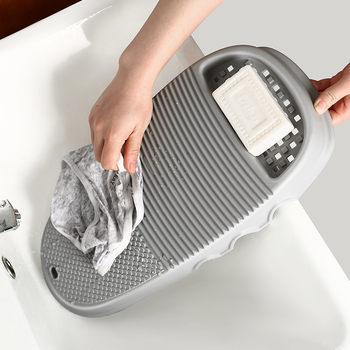Thickened Washing Board Small Anti-skid Washing Board for Washing Clothes New Style Household Laundry Basin Plastic Laundry Washing Board
