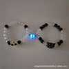 Cross-border European and American Beaded Bracelet Cute Cat Two Loads of Love Magnetic Luminous Luminous Couple Bracelet Bracelet