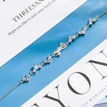 Bow silver Bracelet Ladies Light Luxury Niche Delicate High Sense 2024 New Birthday Gift for Best Friends