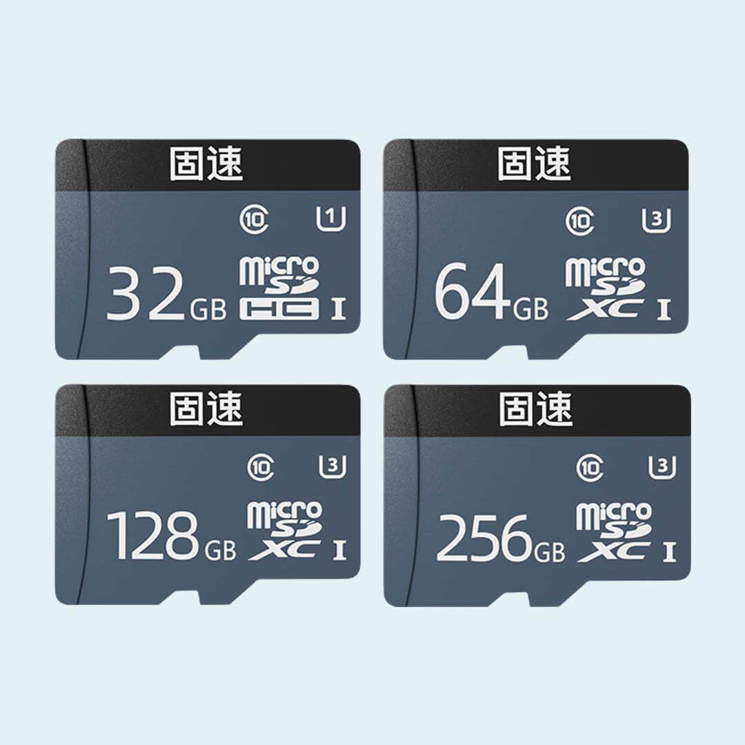 Solid speed video surveillance memory card
