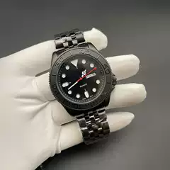 Cross-Border Internet Celebrity Dual Calendar Watch for Men, Luminous Large Dial Watch, Student Steel Band Waterproof Sports Watch, Oem Processing
