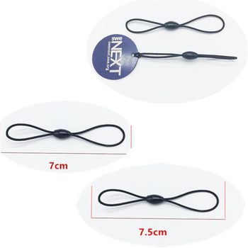 Mini Bus Card Rope Elastic Short Figure-Eight Rope Small Hanging Rope Fitness USB Flash Drive Access Card Small Lanyard