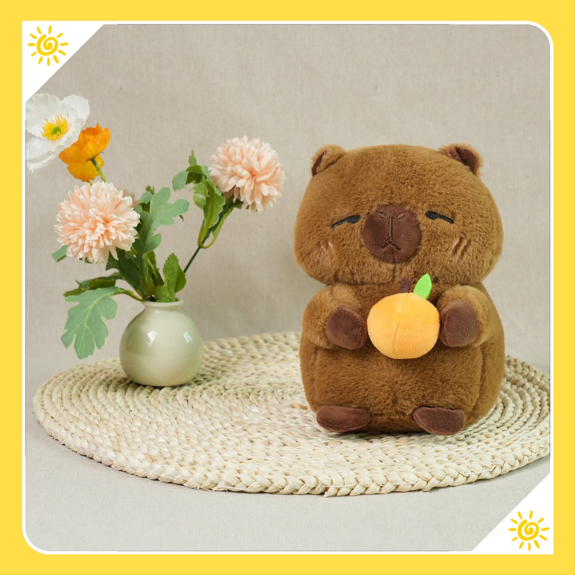 新款跨境八寸毛绒玩具抓机娃娃公仔流量款布娃娃婚庆抛洒厂家批发