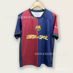 25-26 Fan Version Club Barcelona Royal m Football Jersey Home and Away