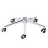 Swivel Chair Accessories Thickened Chair Foot Pan Rack Computer Chair Base Electroplated Five-Star Foot Pull-up Steel Five-Star Foot Rack