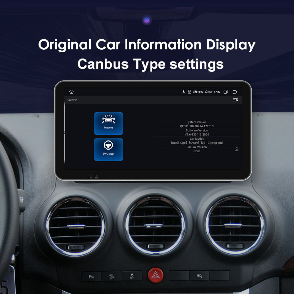 Suitable for 06-17 Opel Andra Antara Car GPS Reversing Bluetooth Android Large Screen Navigation