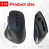 New Type-c charging wireless dual-mode Bluetooth mouse for tablet PC mobile phone ipad computer accessories wholesale