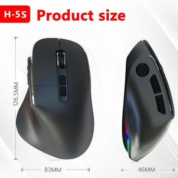 New Type-c charging wireless dual-mode Bluetooth mouse for tablet PC mobile phone ipad computer accessories wholesale