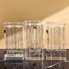 Acrylic Necklace Storage Box Household Jewelry Bracelet Pendant Display Stand Pearl Necklace Bracelet Dust-proof Finishing Box