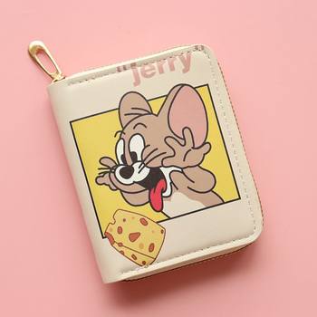 New Men's Student Portable Children's Spider-Man Cartoon Short Zipper Wallet Card Holder Coin Purse Trendy Style