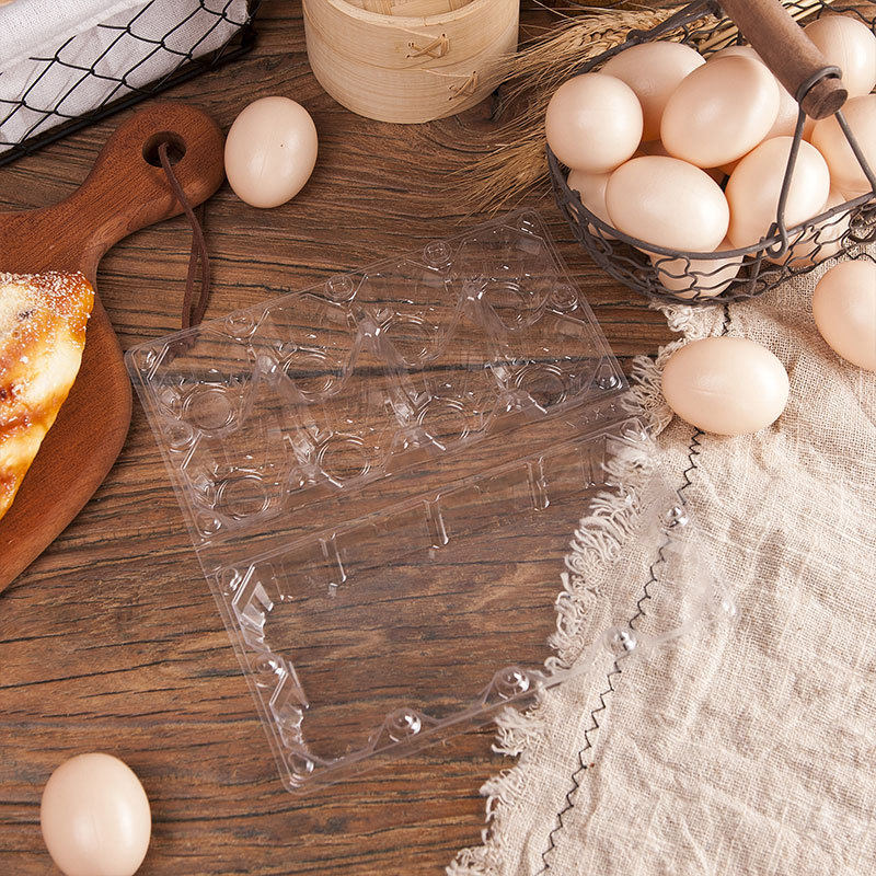 Manufacturer's Ready-Made Egg Tray Plastic Egg Packaging Box 8 Pieces Multi-Specification Transparent Blister Egg Tray Earth Egg Pet Box