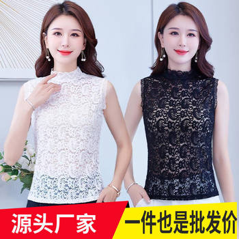 Fake Collar Women's All-match Fake Collar Spring and Autumn High-end Shirt Collar with Sweater 2021 New Style Lace Autumn and Winter Base Inner Collar