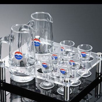 Wholesale Moutai Wine Set, White Wine Cup, Moutai Cup, Spirit Cup, Crystal Wine Divider, Small Wine Glass Gift Box Set, Seven-Piece Set