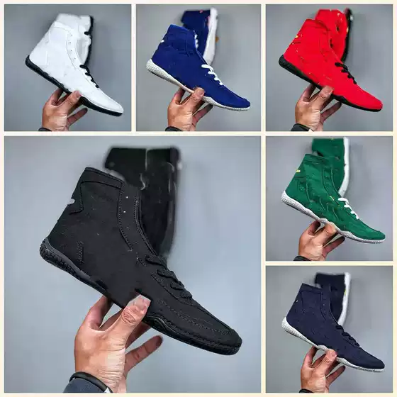 Putian Shoes Matblazer Ex-Eo Wrestling Shoes Flexibility Squat Deadlift Professional Indoor Training Boxing Shoes