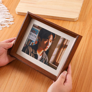 Wooden retro photo frame high-level 6-inch 7-inch 8-inch 10-inch a4-inch picture frame wedding photo frame photo frame