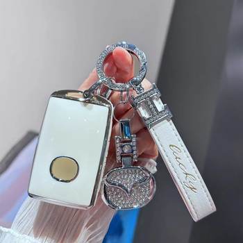 Suitable for Mazda 3 onksela key case next generation CX5 high-end CX30 car CX4 shell buckle bag for men and women