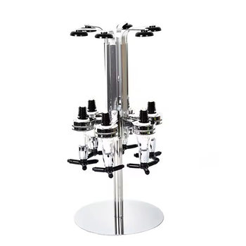 Supply Wine Pouring Rack, Six-headed Red Wine Dispenser, Aluminum Alloy Red Wine Rack, Bar Wine Rack, Factory Direct Sales