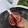 Kitchen household stainless steel household scissors strong kitchen multi-functional tailor scissors student handmade art scissors