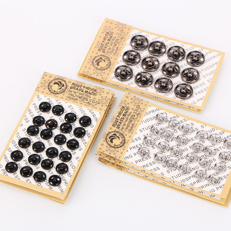 Factory Direct sales metal hidden buckle button hand buckle snap button mother and child buckle hidden buckle copper anti-rust material anti-exposure