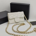 White patent leather