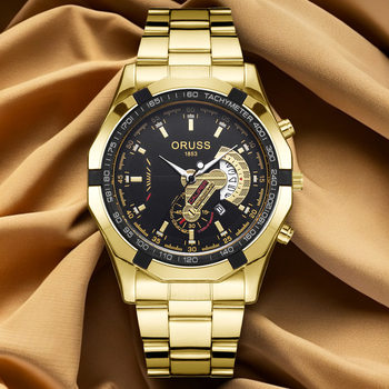 Large dial men's watch a generation of commercial steel belt waterproof luminous foreign trade cross-border trembles best selling men's watch