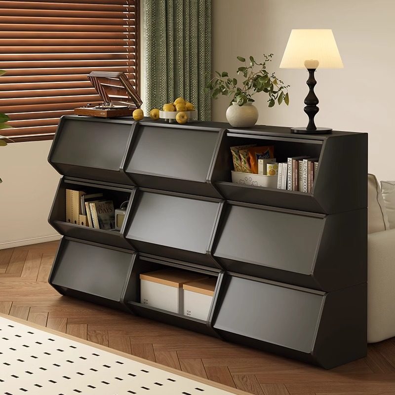 ตาข่ายตู้เก็บตู้หนังสือรวมกันฟรีห้องนั่งเล่นโซฟาตู้ข้างตู้ต่...