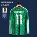 26 world cup mexico home long sleeve number 11