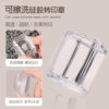 New Manicure Wipeable Seal Fully Transparent Small Square Silicone Seal Multi-Functional Transfer Printing Nail Tool