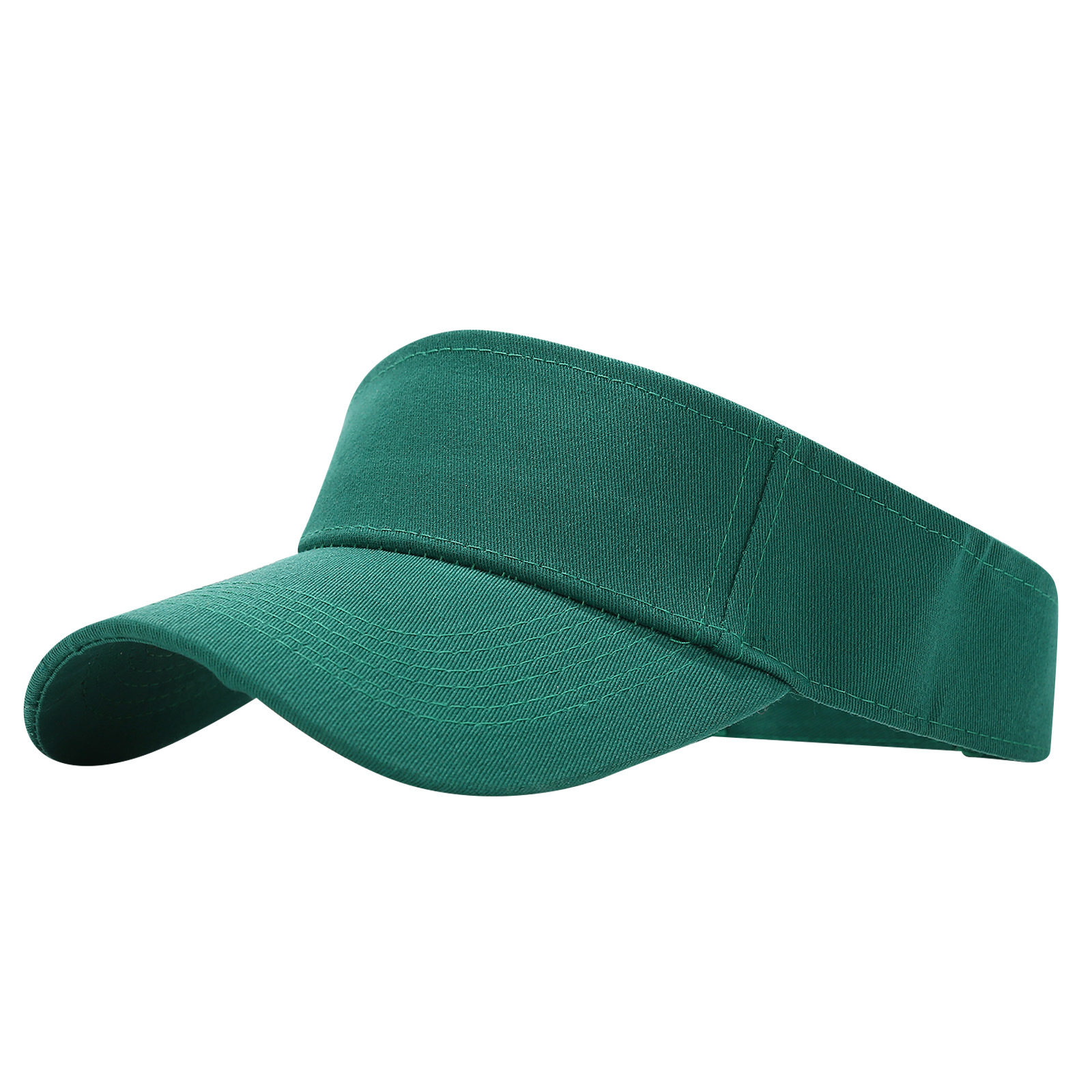 全棉空顶帽成人儿童户外运动遮阳帽团体活动防晒帽印制logo广告帽