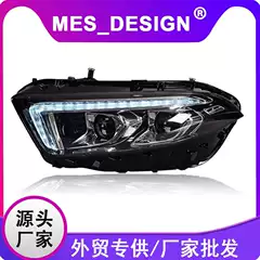 SuitAbLe for 19 Mercedes-benz A Series LED HeAdLight AssembLy A180L Modified DAytime Running Lights Running WAter Turn Lights